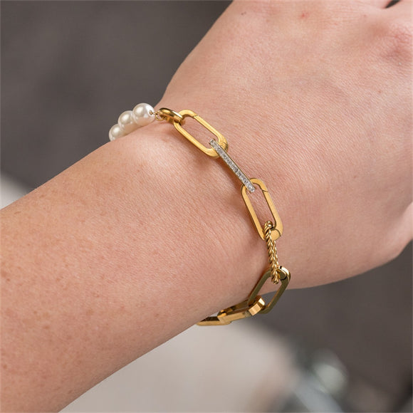Samengestelde armband Sofie Goud iXXXi Connect