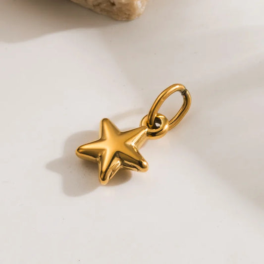 Hanger ster Goudkleurig