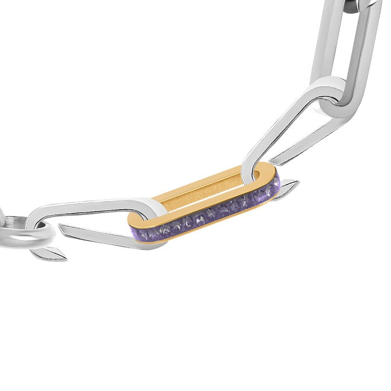 Schakel Zirconia Tanzanite Goud ixxxi Connect