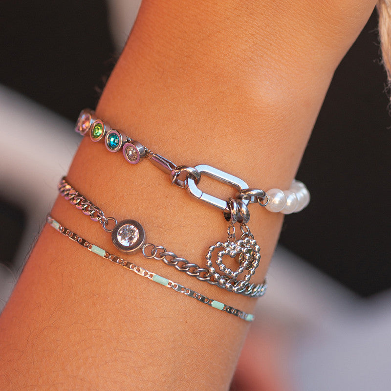 Ketting Britta Blossom zilver ixxxi connect