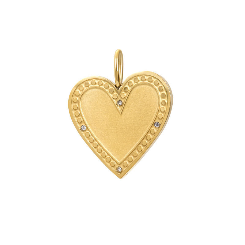 Hanger Zirconia hart Goud iXXXi Connect Graveren