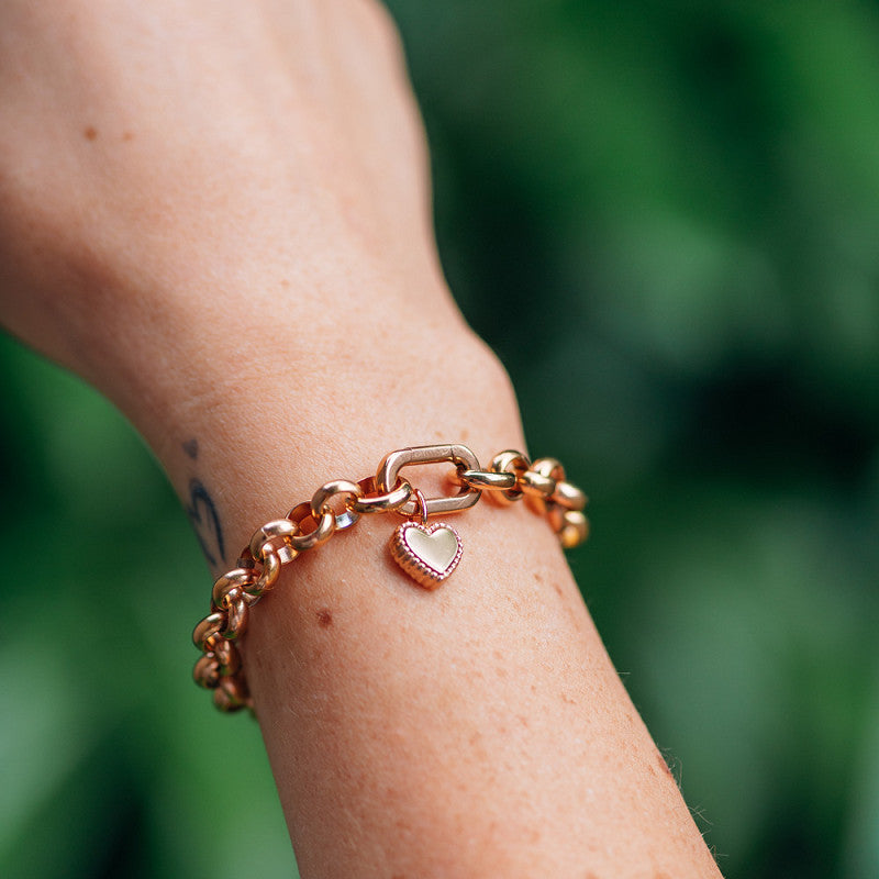 Samengestelde armband Claire Rosé goud IXXXI Connect
