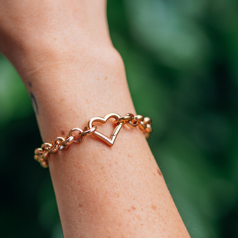 Samengestelde armband Claire Rosé goud IXXXI Connect