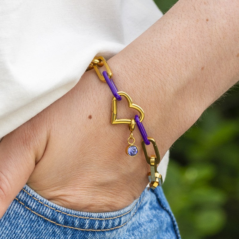 Samengestelde armband Dido Goud IXXXI Connect