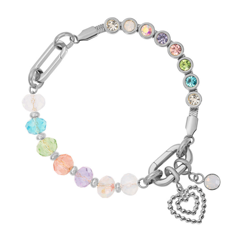 Samengestelde armband Gigi zilver iXXXi Connect