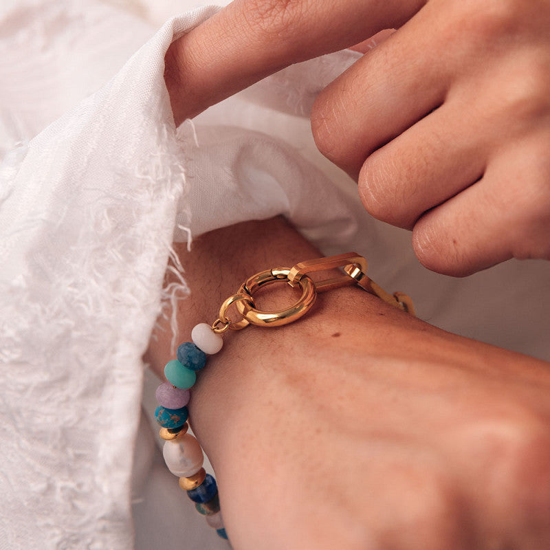Samengestelde armband Hailey Goud 19 cm iXXXi Connect