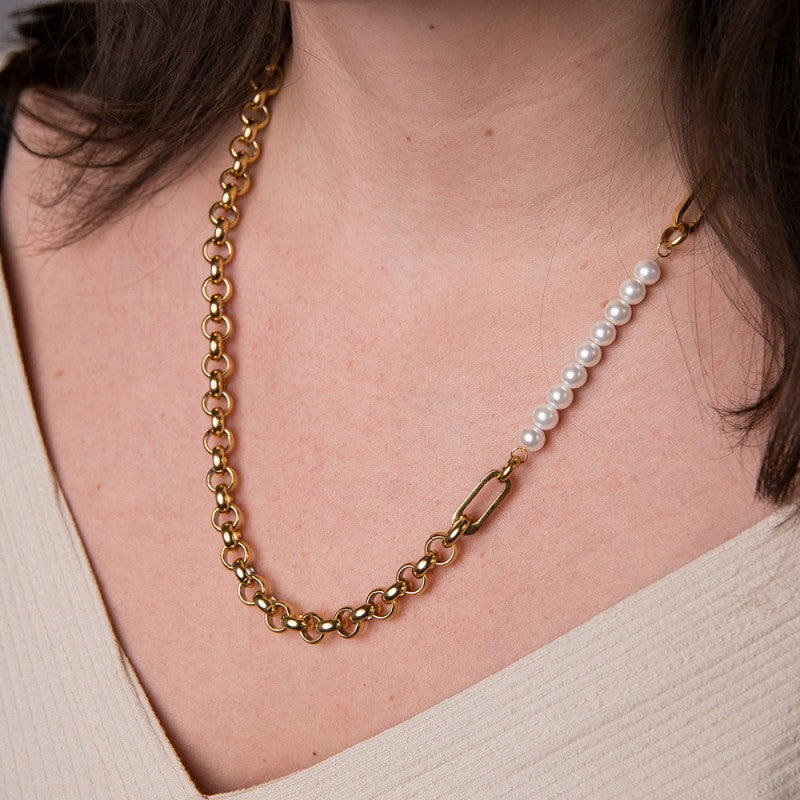 Samengestelde ketting Nala Goud iXXXi Connect