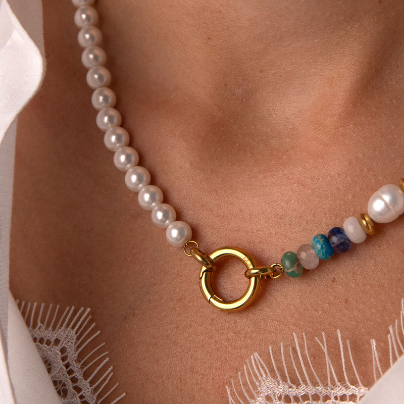 Samengestelde ketting Penelope Goud iXXXi Connect