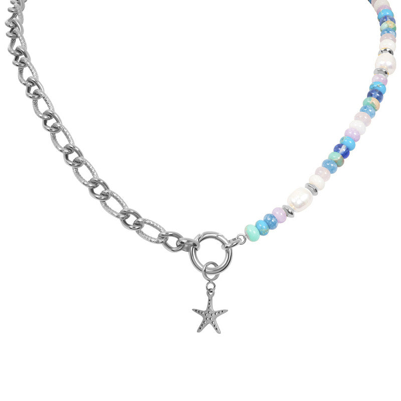 Samengestelde ketting Paige Zilver iXXXi Connect