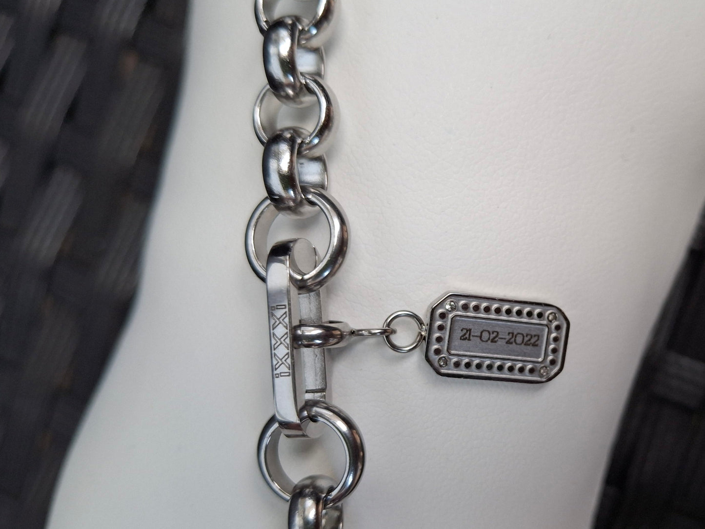 Bedel Zirconia Square Zilver iXXXi Connect Graveren