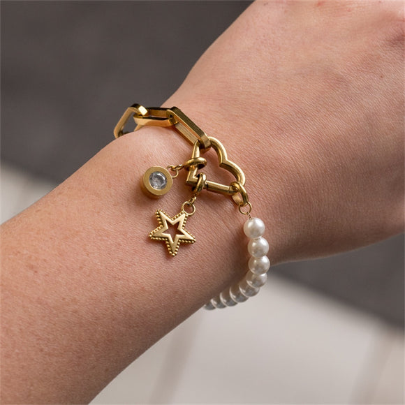 Samengestelde armband Sofie Goud iXXXi Connect