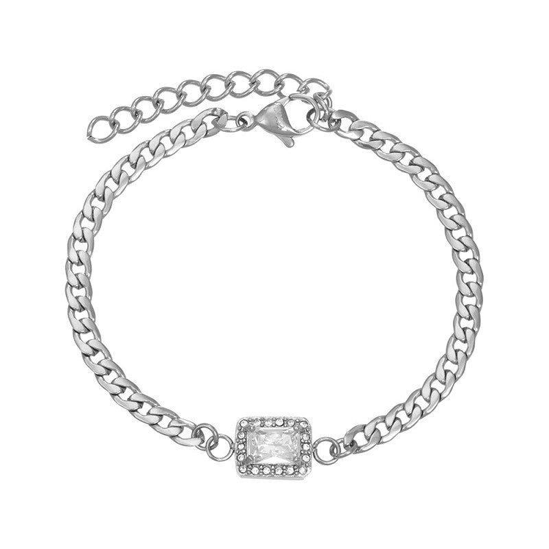 Armband Celebration 17+3cm Zilver iXXXi