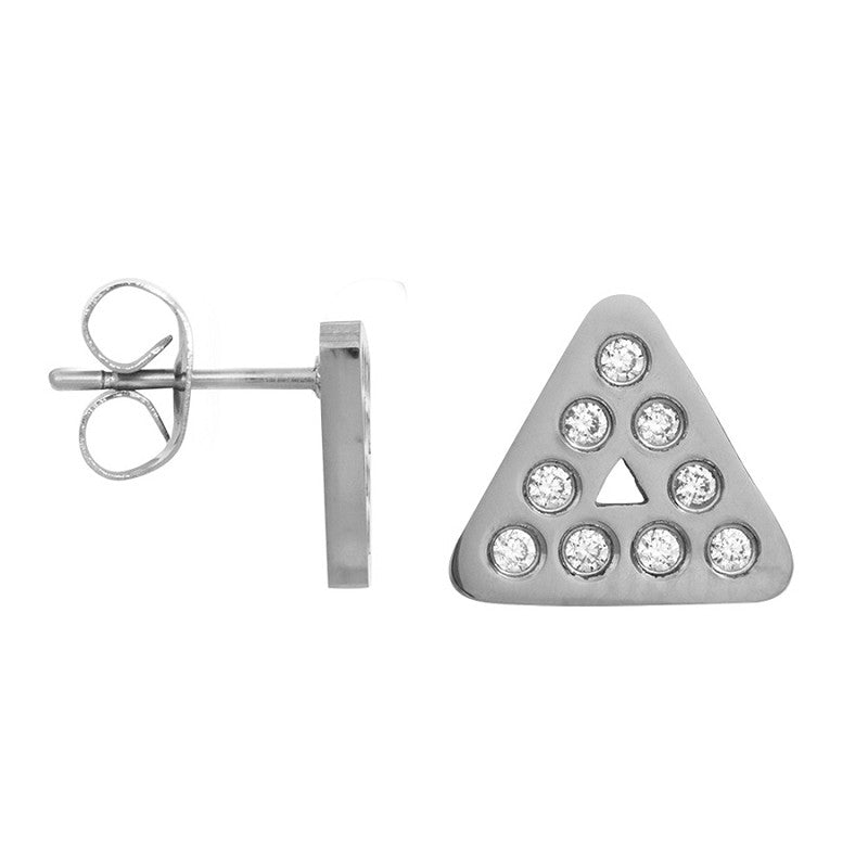 Oorbellen Design Triangle Zilver iXXXi Jewelry