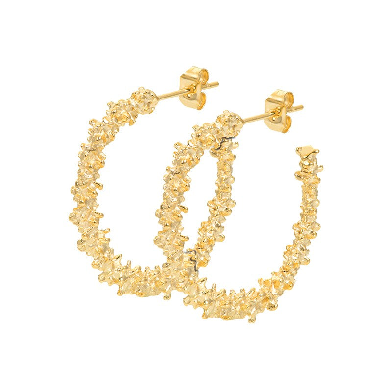 Oorbellen Caviar Goud iXXXi Jewelry