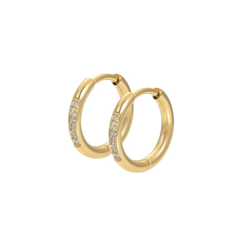 Oorring Crystal Goud iXXXi