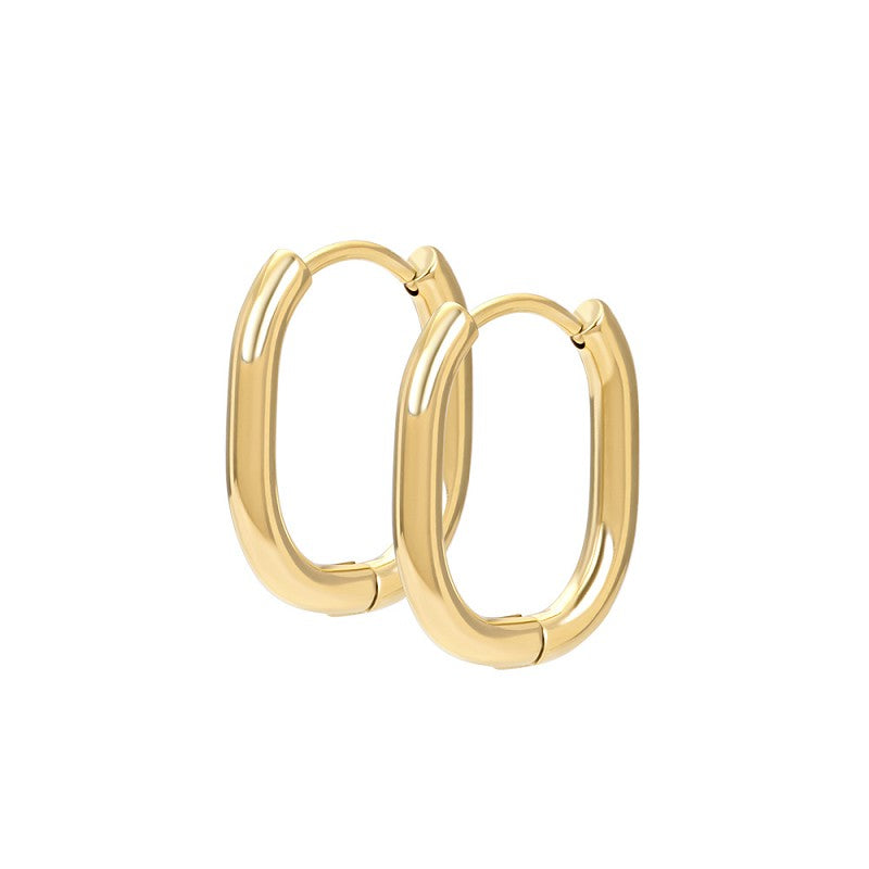 Oorring Oval Goud iXXXi