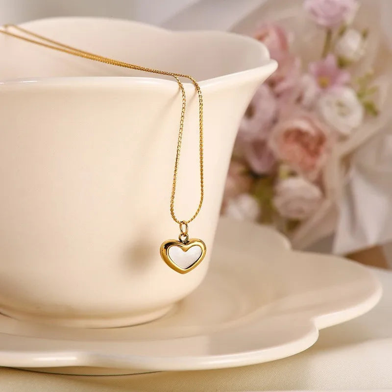 Liefdevolle ketting Goudkleurig