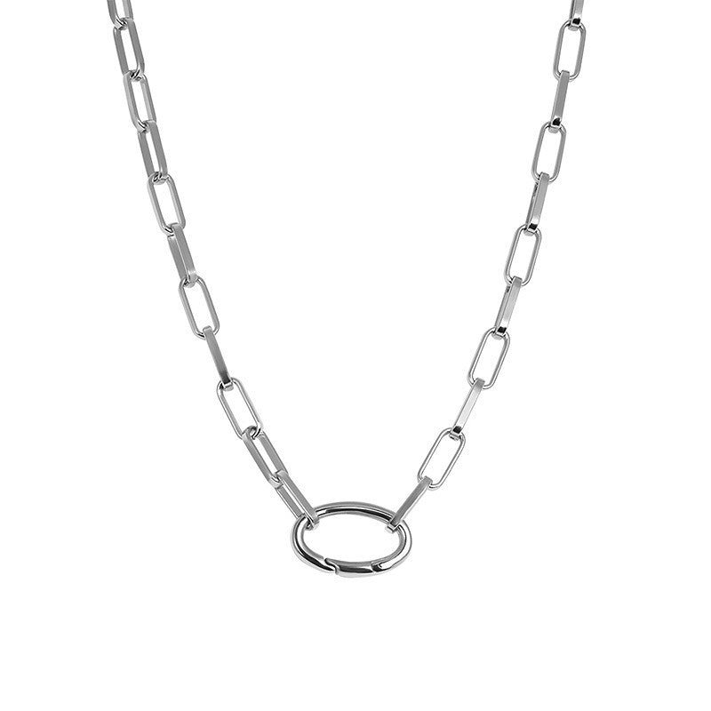 Halsketting Square Chain Zilver iXXXi Connect