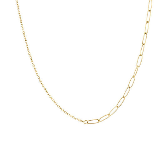 Halsketting Square slim goud  iXXXi