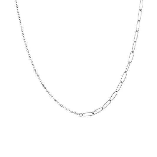 Halsketting Square slim zilver iXXXi