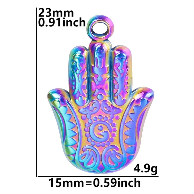 Hamsa Bedel paars