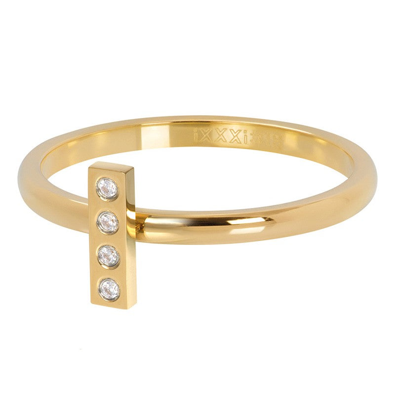 ring Design Rectangle 2mm ixxxi jewelry