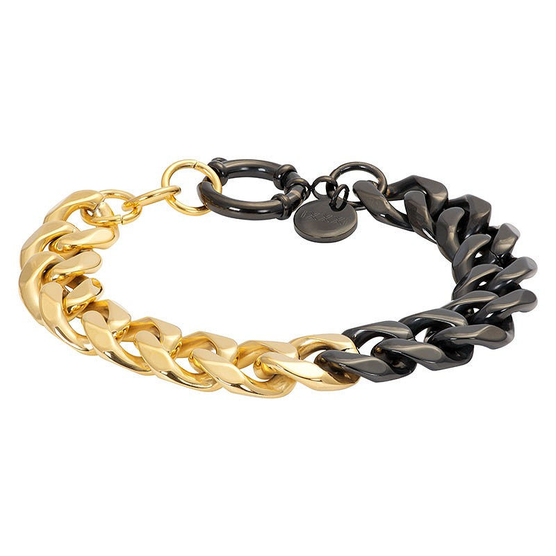 Armband Brussels Goud/Zwart ixxxi Jewelry