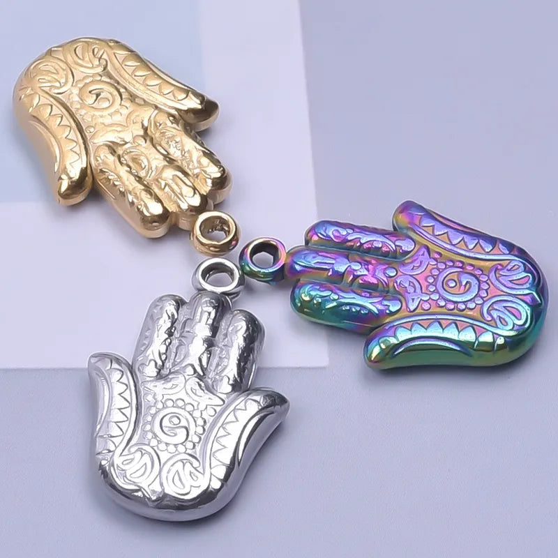 Hamsa bedel goudkleurig