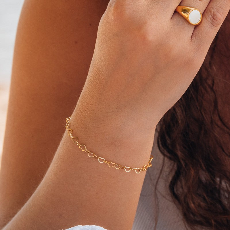 Armband Hearts 17+3cm iXXXi Fame