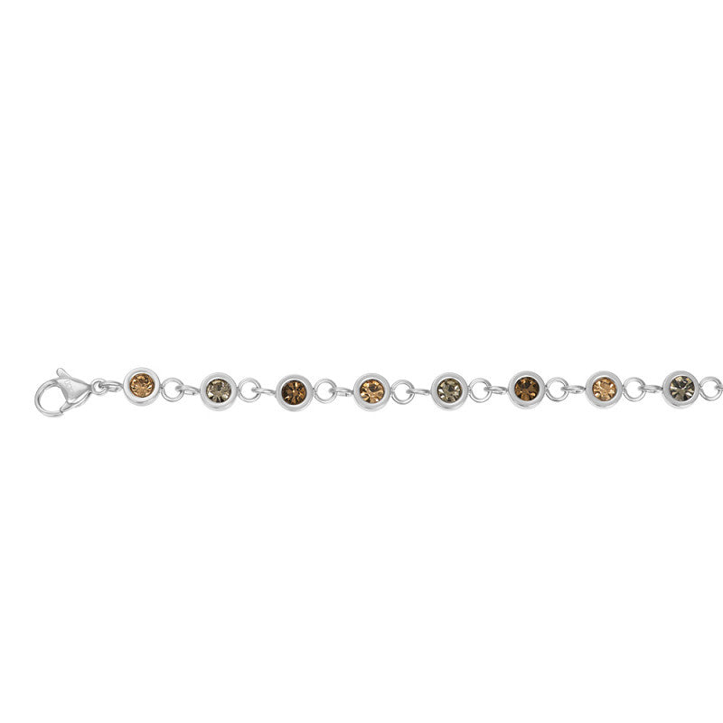 Armband Viva Topaz zilverkleur iXXXi Jewelry