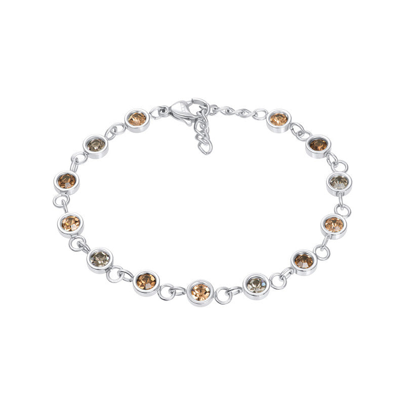 Armband Viva Topaz zilverkleur iXXXi Jewelry