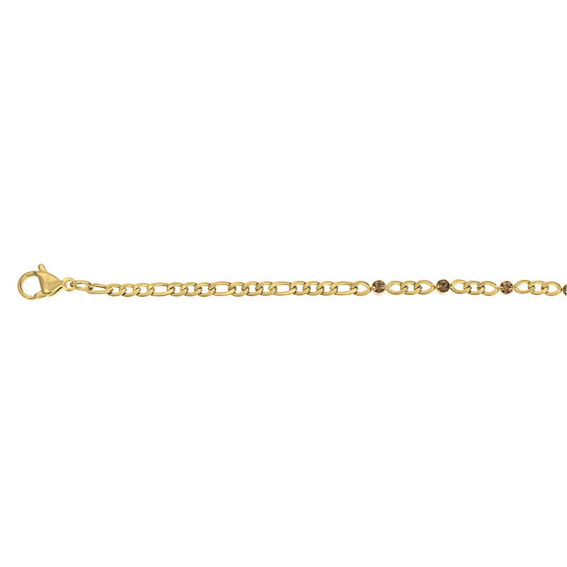 Armband Memories Smoked Topaz Goudkleurig IXXXI Jewelry