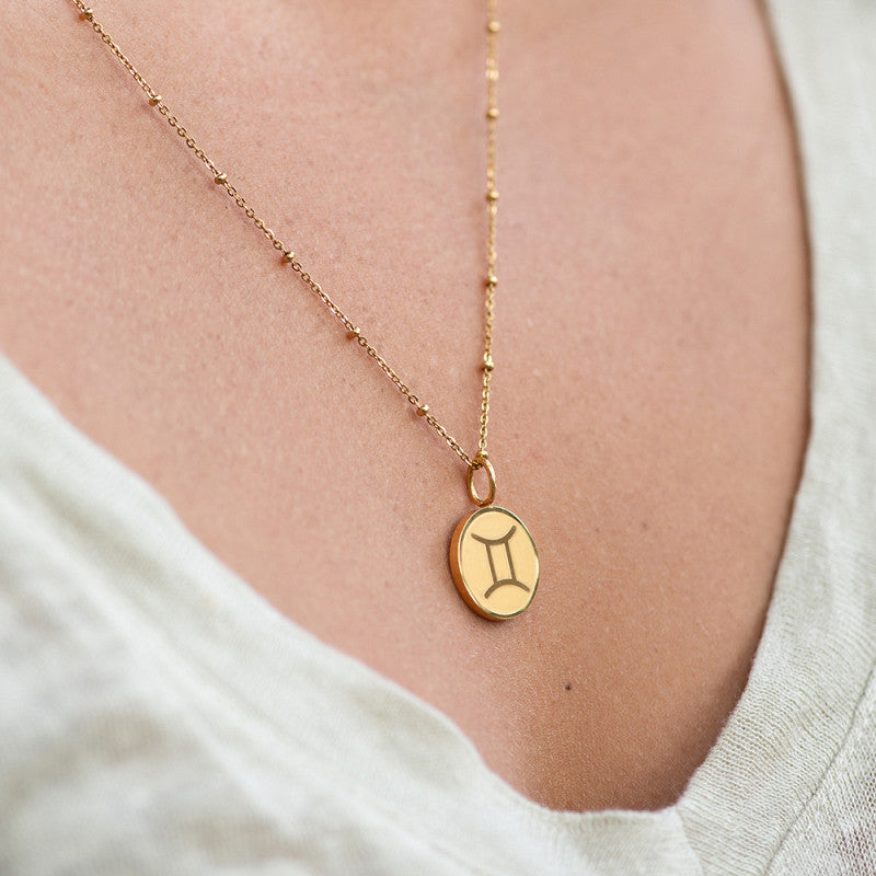 Hanger Gemini (tweelingen)Goud iXXXi