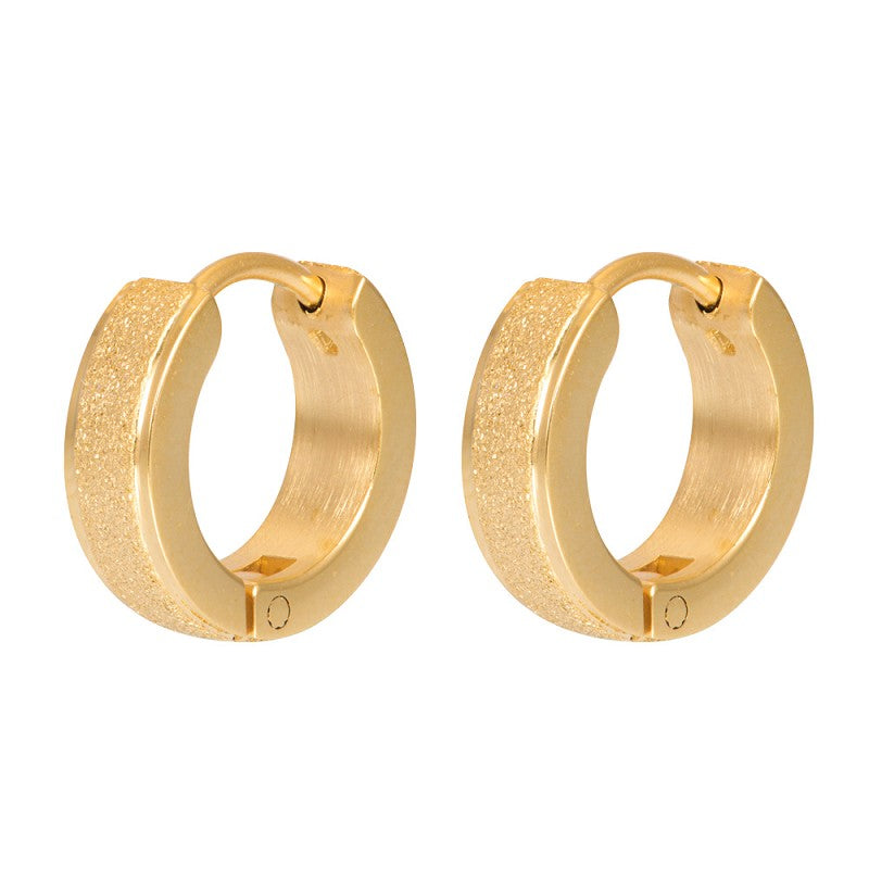 Ooorbellen Sandblasted Goud iXXXi