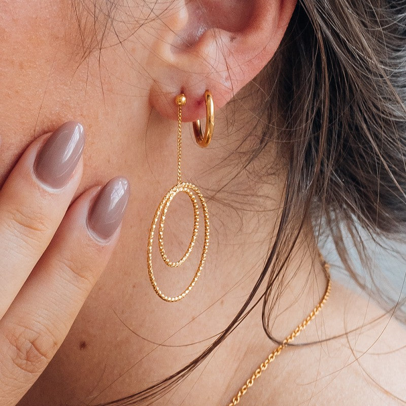 Oorbellen Zen Goud iXXXi Jewelry