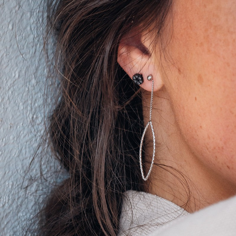 Oorbellen Yoga Zilver iXXXi Jewelry
