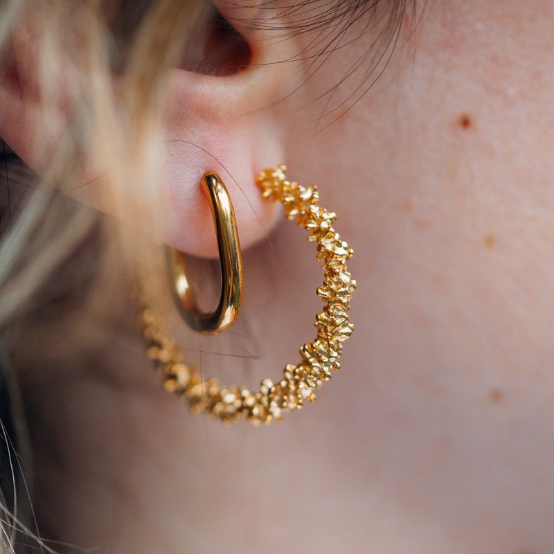 Oorbellen Caviar Goud iXXXi Jewelry