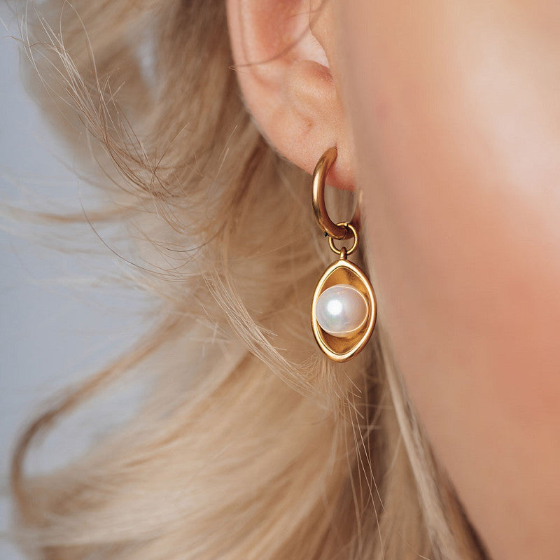 Oorringen Pearlite Goud IXXXI Jewelry