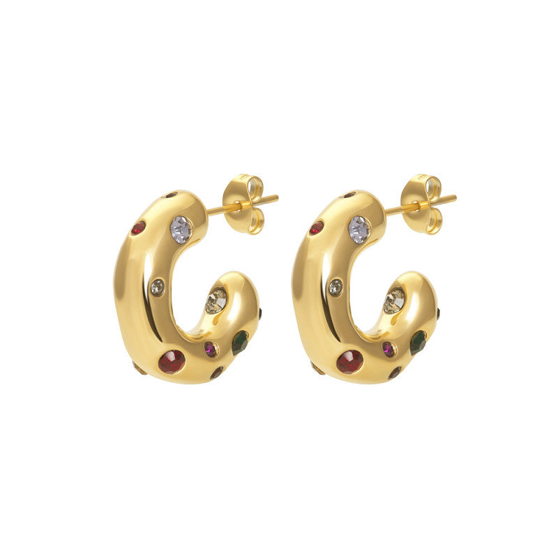 Oorbellen Gleam Goud IXXXI Jewelry