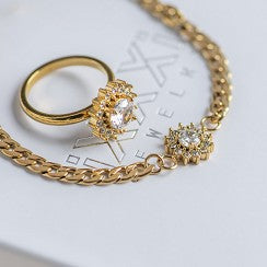 Fame Lucia ring Goud iXXXi