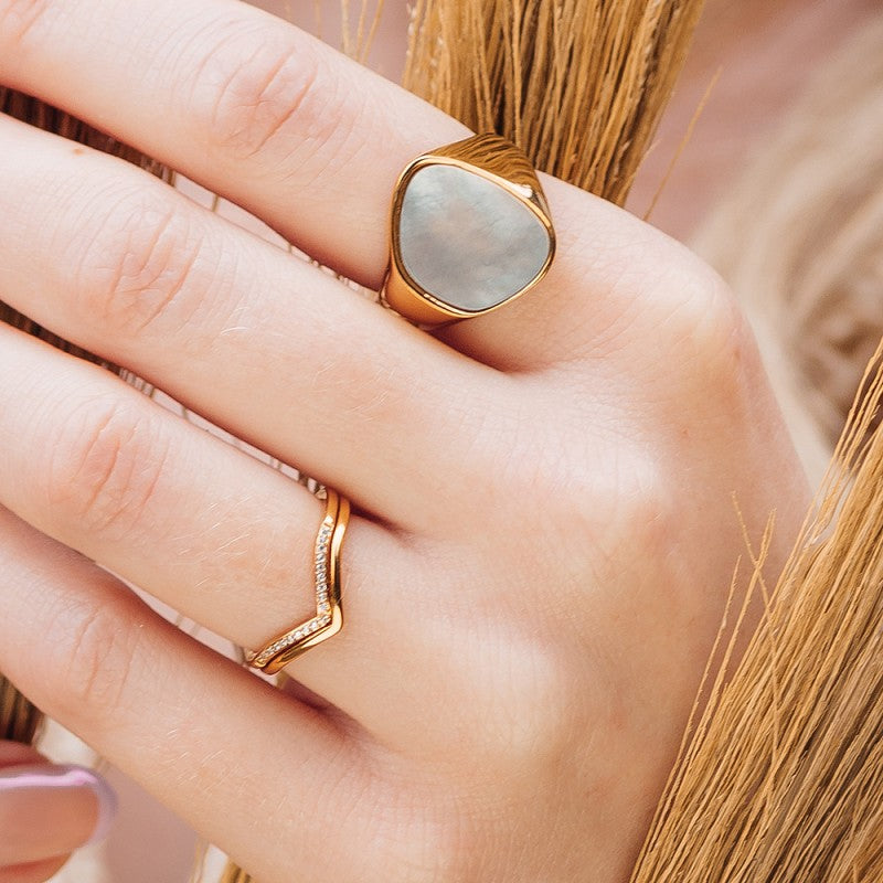 Fame Ring Venus With Stones ring Goud iXXXi