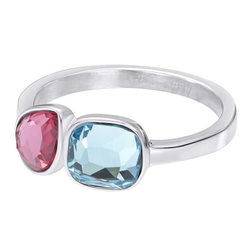 Fame Hyacinth Aqua Ring zilver iXXXi