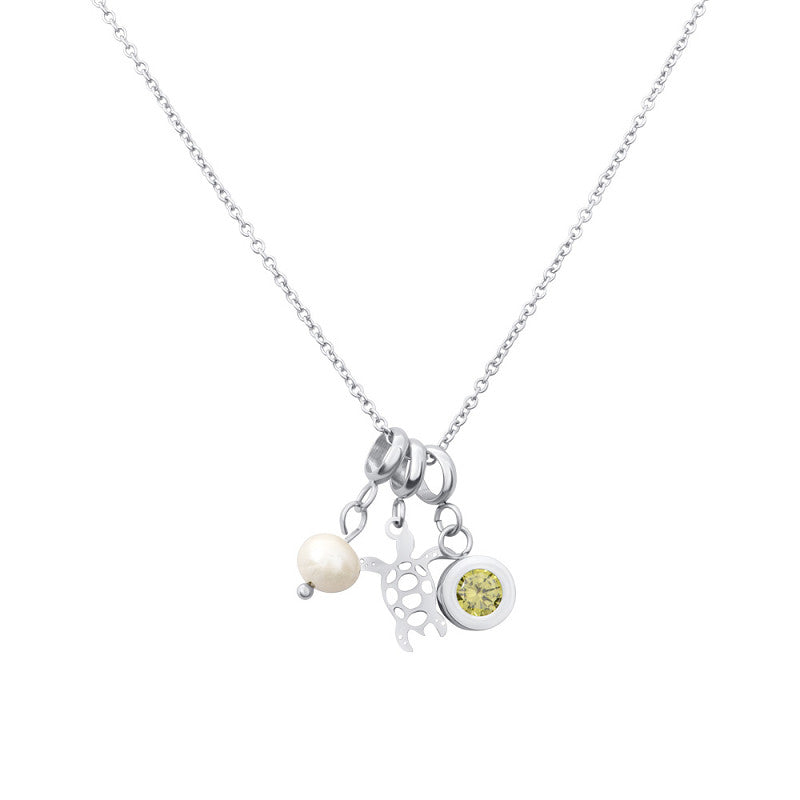 Halsketting Green Tide Zilver iXXXi Jewelry
