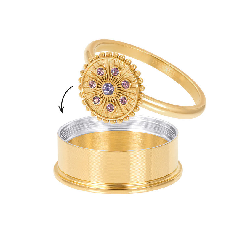 Ring Midnight Tanzanite Goud iXXXi Jewelry