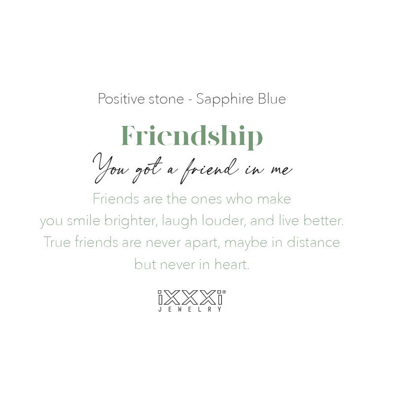 Creartive Sapphire blue - Vriendschap IXXXI Jewelry-