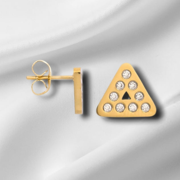Oorbellen Design Triangle Goud iXXXi Jewelry
