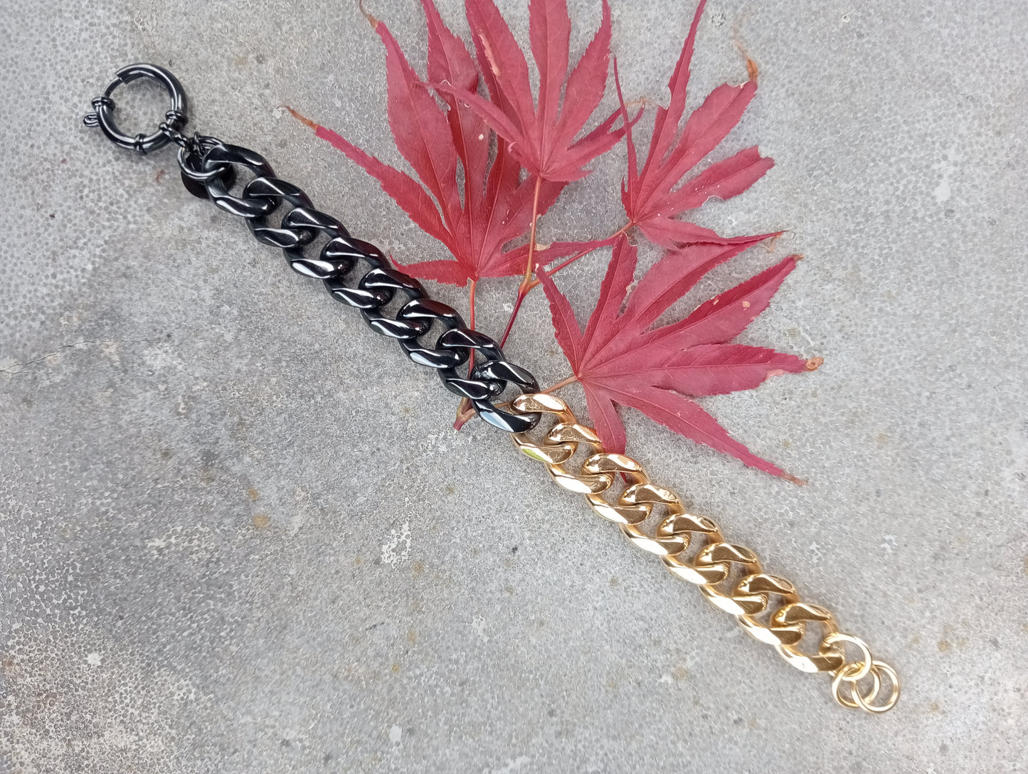 Armband Brussels Goud/Zwart ixxxi Jewelry