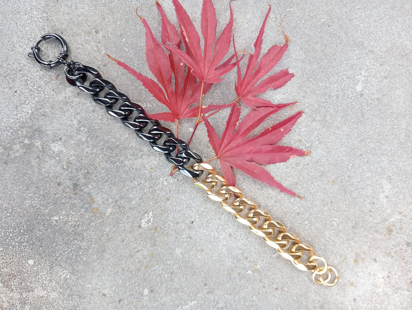 Armband Brussels Goud/Zwart ixxxi Jewelry