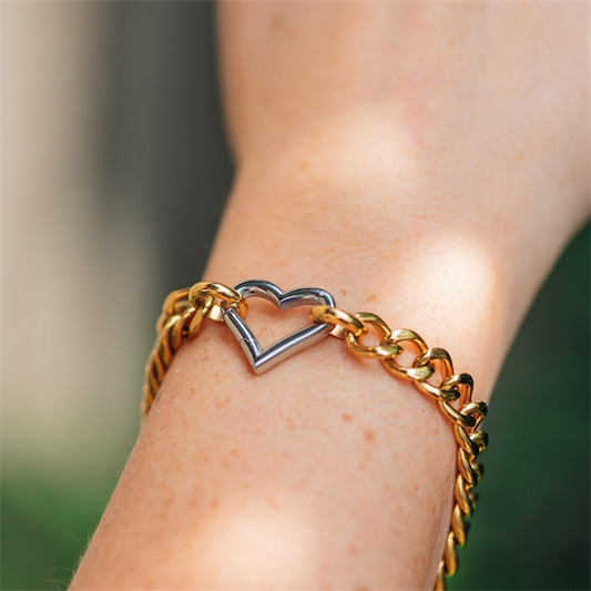 Samengestelde armband Goud Bobbie iXXXi Connect