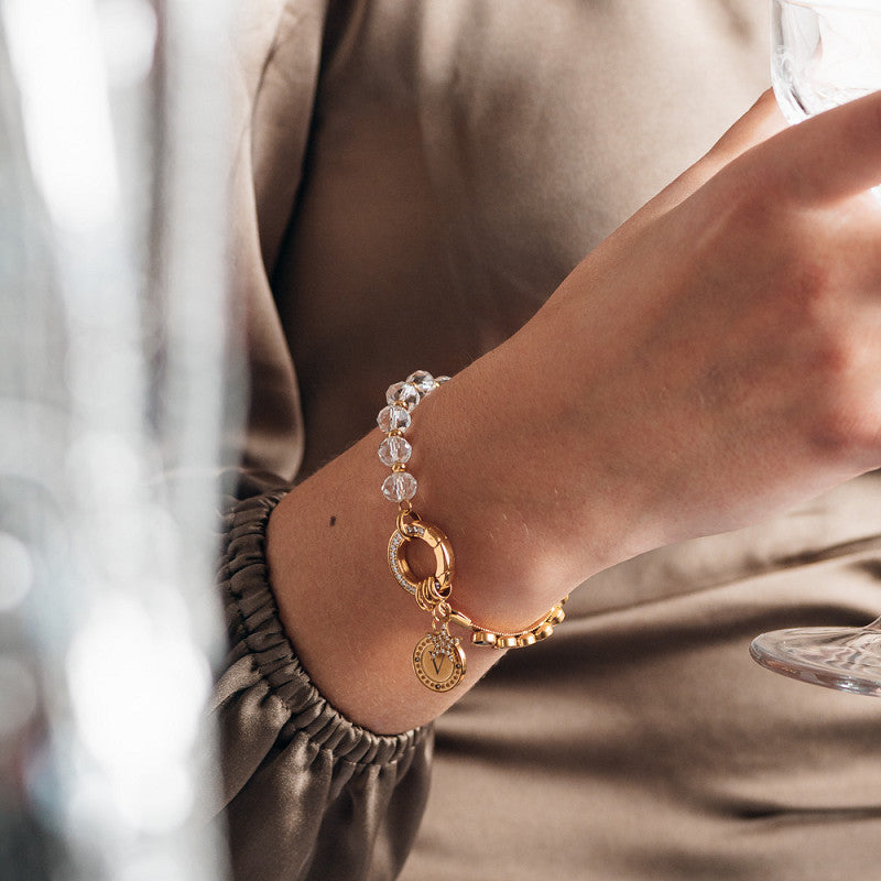 Verbindschakel Zirconia Stone Small Goud IXXXI Connect